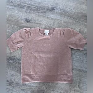 Rachel Zoe Tan Merino Wool Sweater